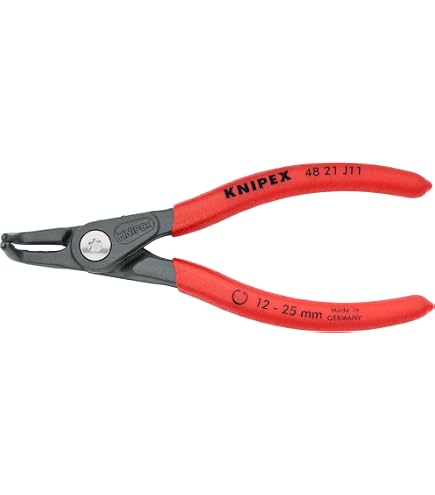 KNIPEX - 48 21 J21 Tools - Precision Circlip Pliers, Internal, 90